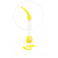 Самый дешевый желтый / прозрачный белый пластиковый наконечник / оральный наконечник для смешивания наконечника